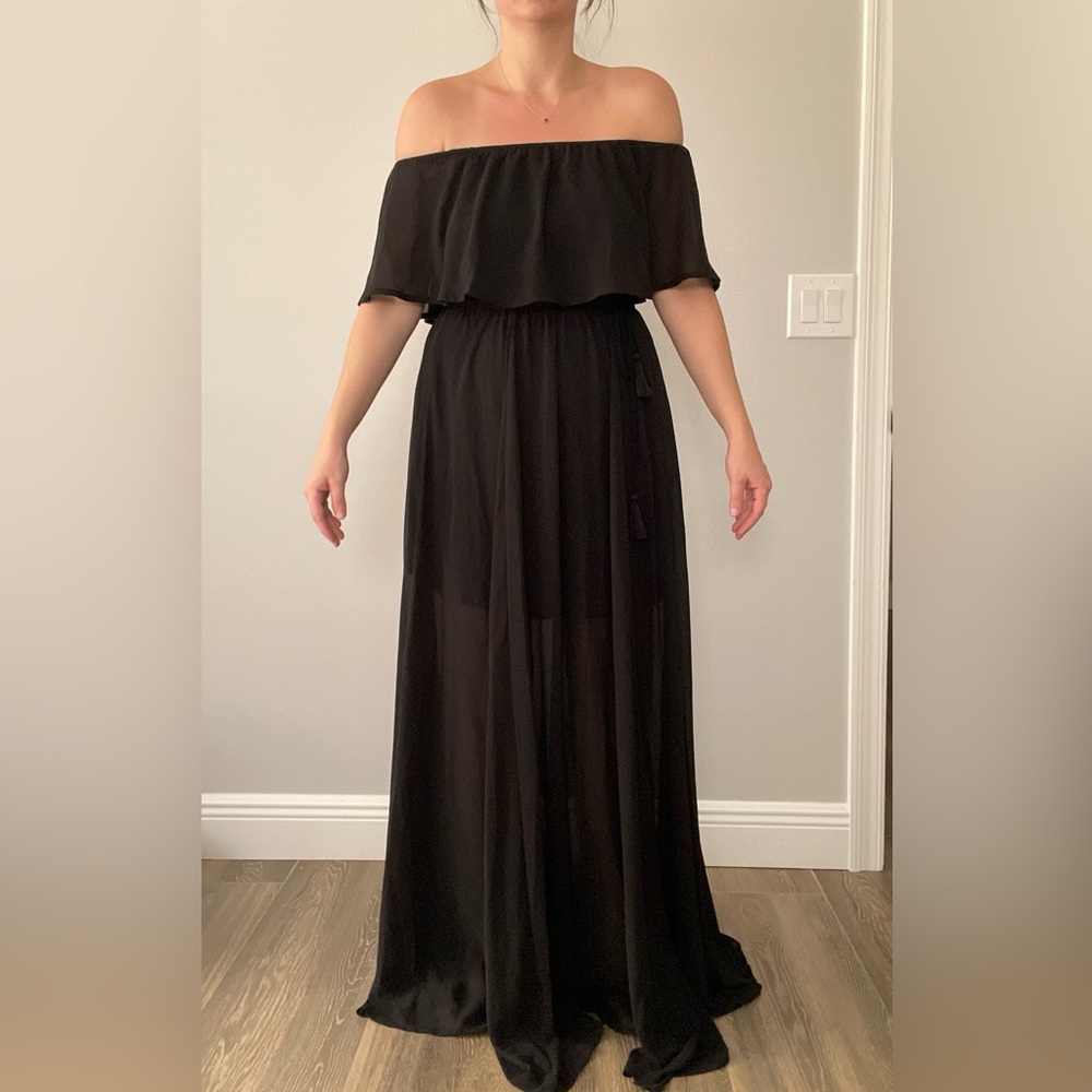Black Maxi Dress - VICI DOLLS